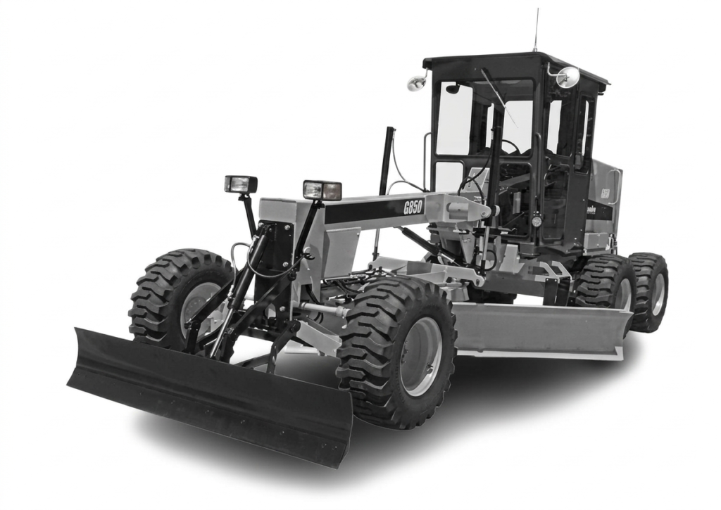 Motor grader, 14 ft blade